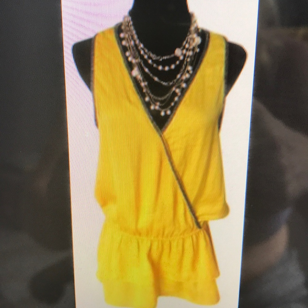 Sugarlips Yellow Blouse